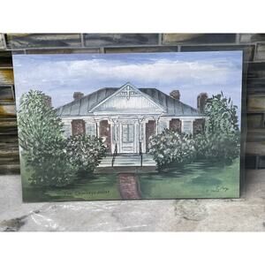 LE 112/300 Signed Art Print Carol Hoge Five Chimneys Blacksburg Virginia